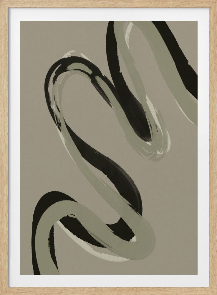 Eleganter Wirbel | Poster
