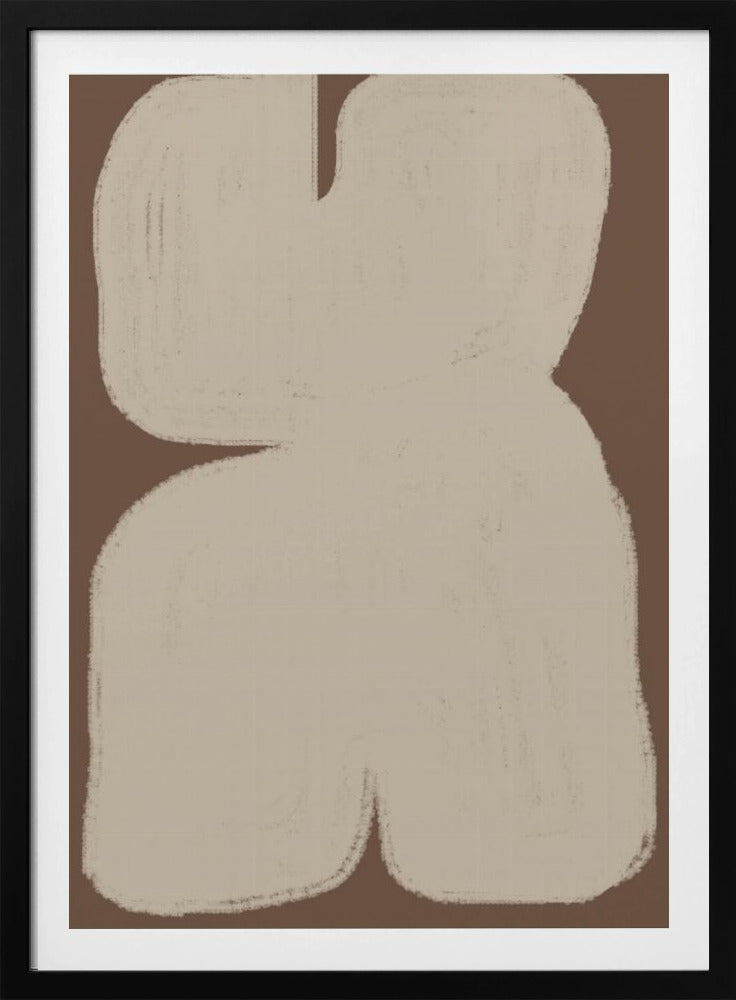 Geschwungene Abstraktion | Poster