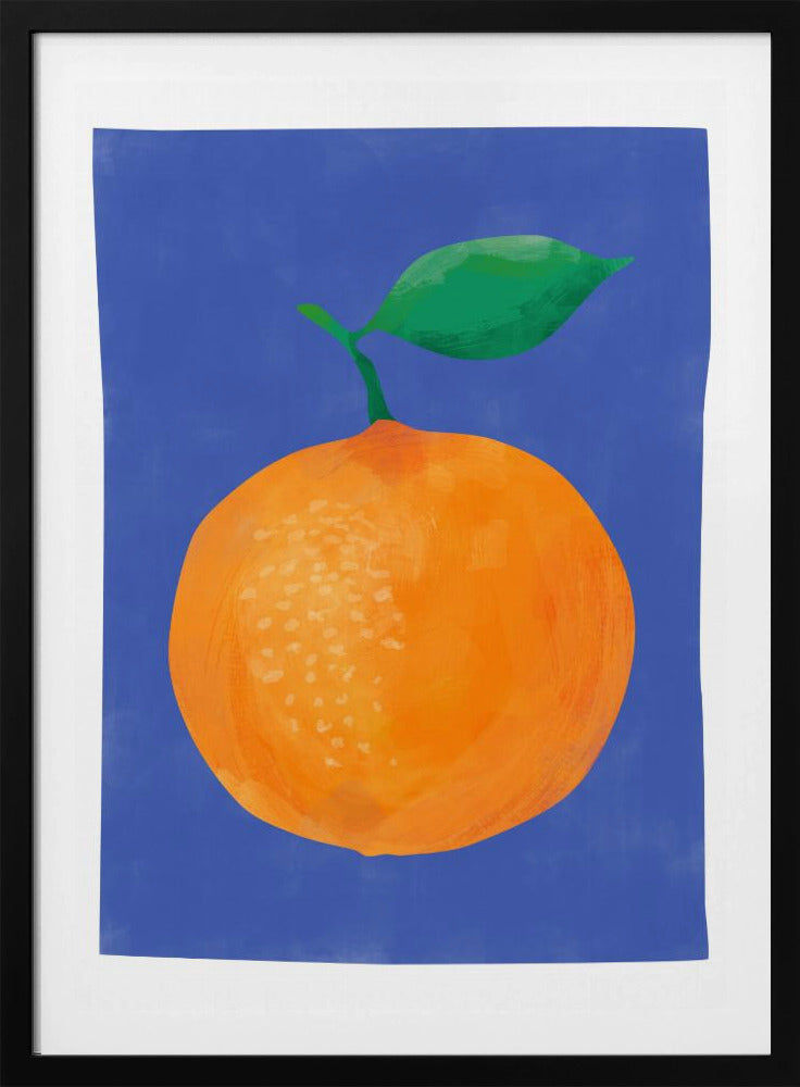 Lebendige Orangenfrucht | Poster