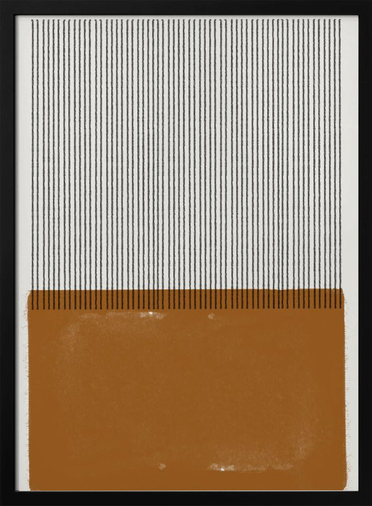 Gestreifte Harmonie | Poster