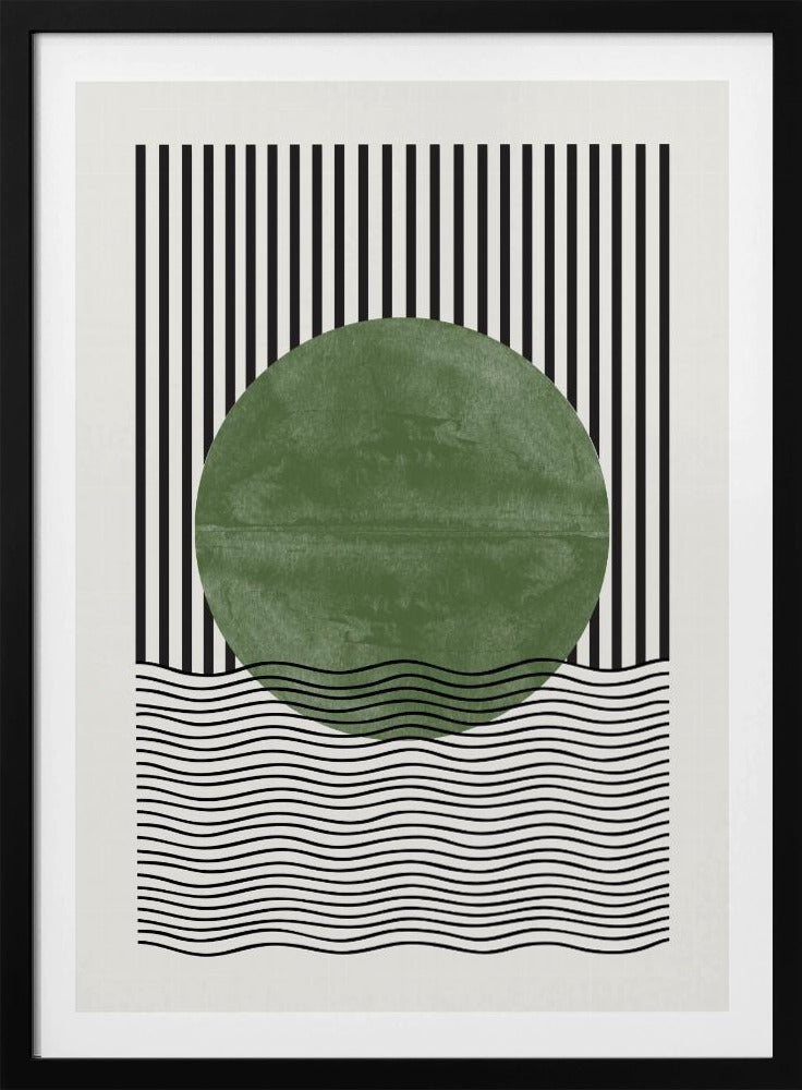 Streifen und Wellen | Poster