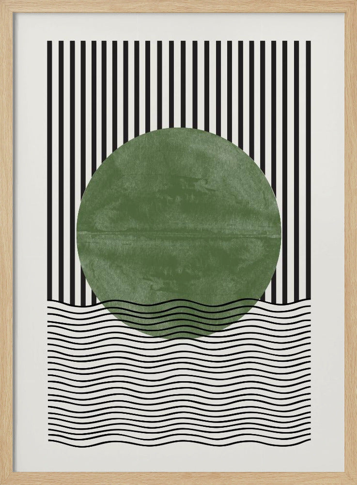 Streifen und Wellen | Poster