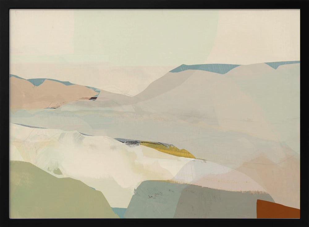 Farbblocklandschaft 2 | Poster