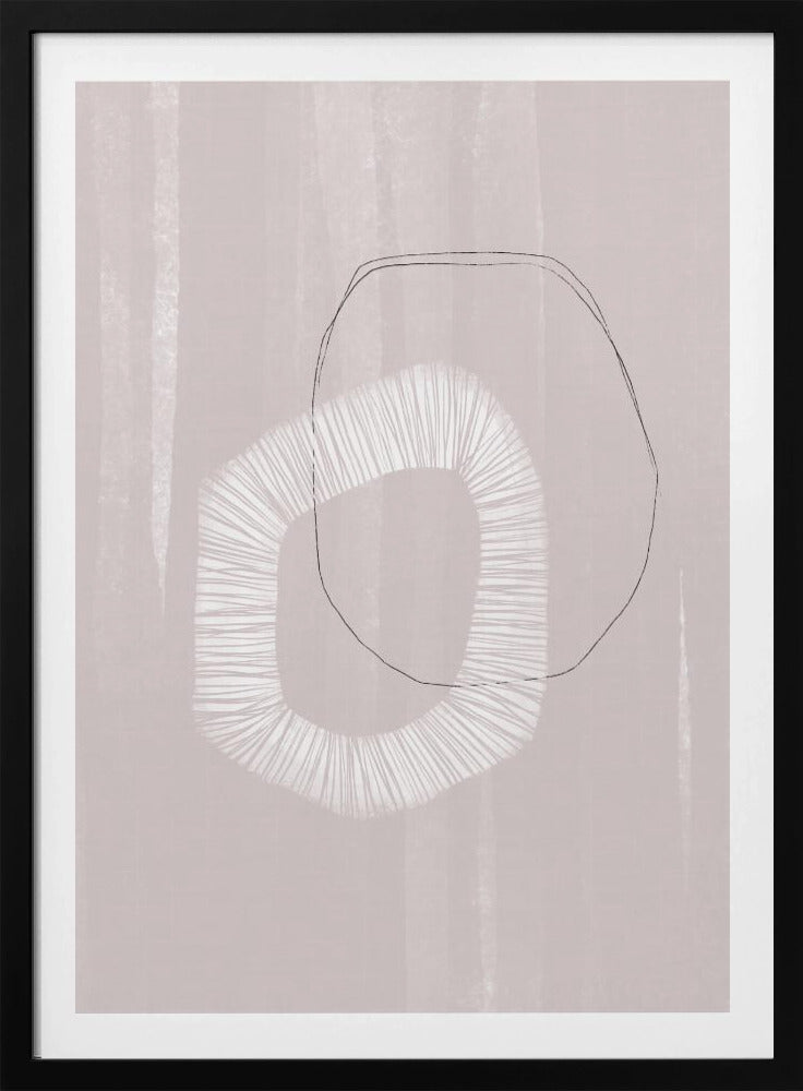 Sanftes geometrisches Flüstern | Poster