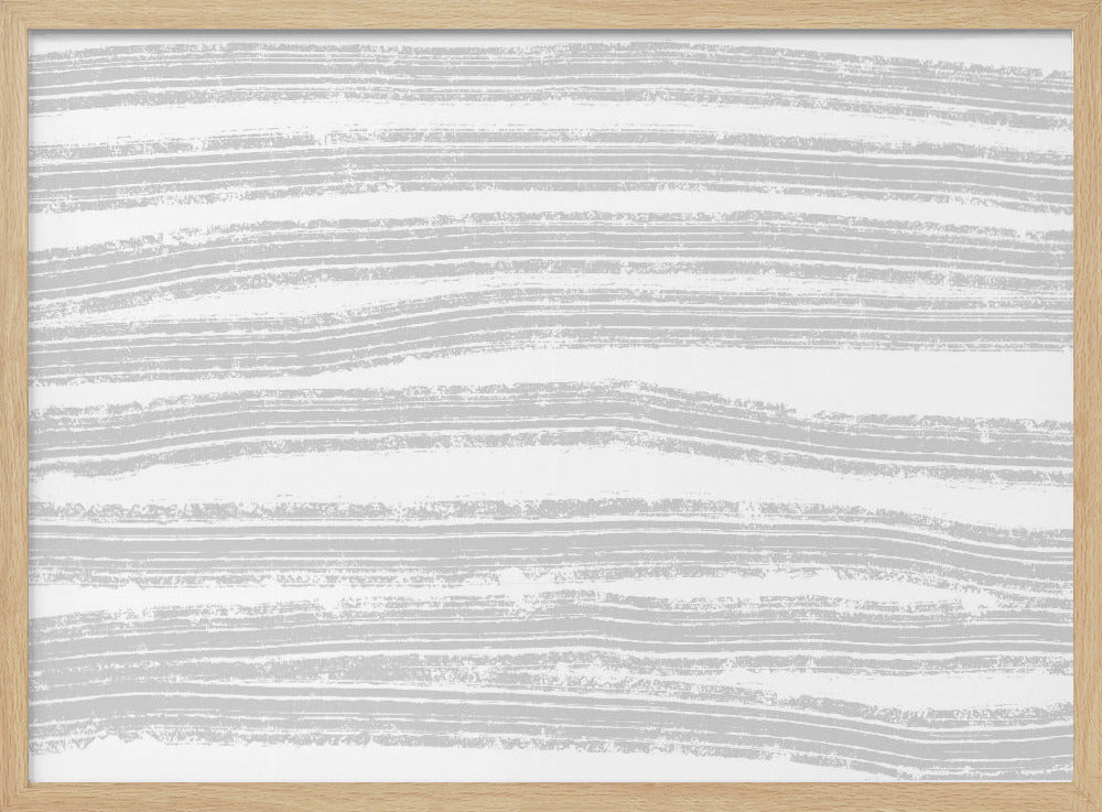 Graue Streifen Kunstwerk | Poster