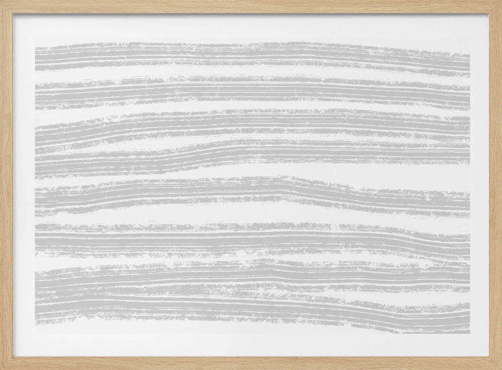 Graue Streifen Kunstwerk | Poster