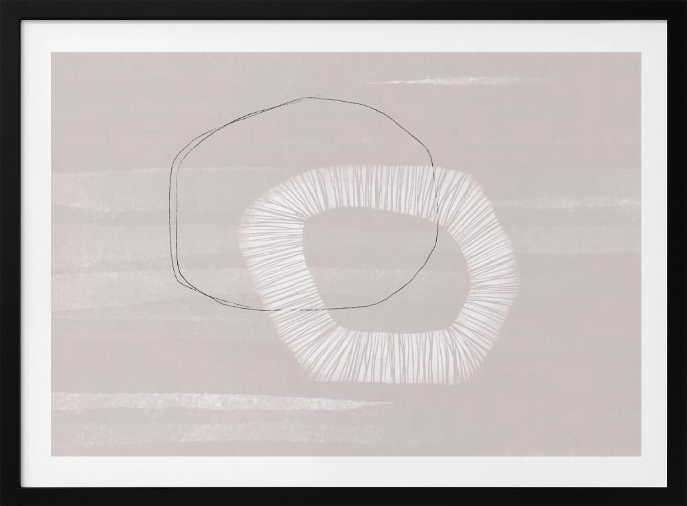 Weicher geometrischer Tanz | Poster