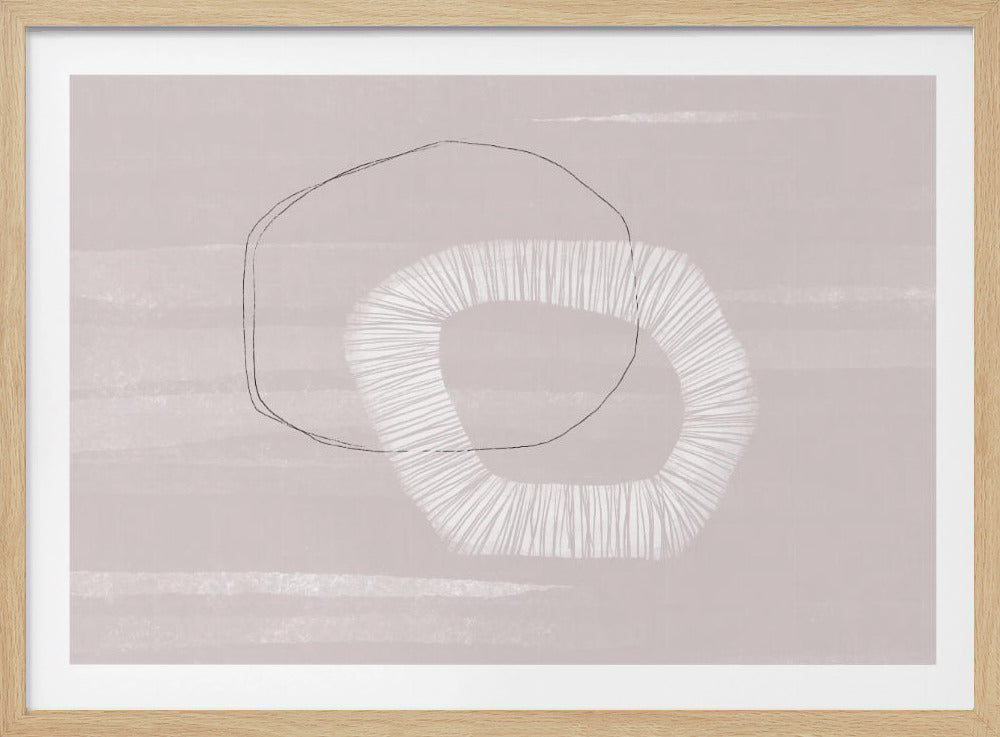 Weicher geometrischer Tanz | Poster