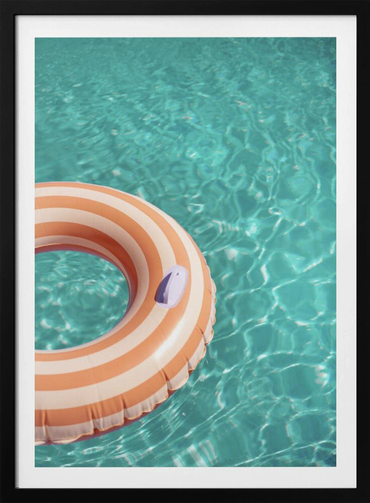 Peach Fuzz Schwimmbadspaß | Poster