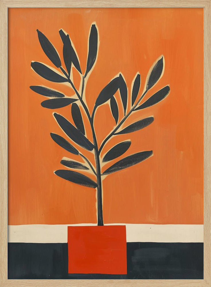 Orangenpflanze | Poster