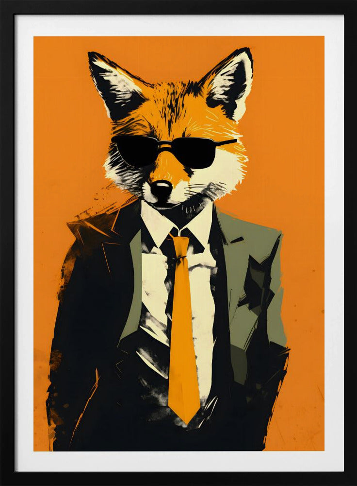 Fuchs im Anzug | Poster