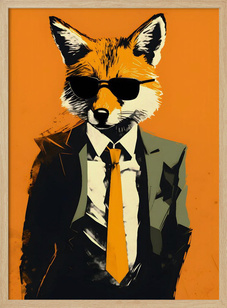 Fuchs im Anzug | Poster