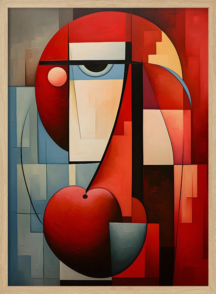 Das abstrakte Gesicht | Poster