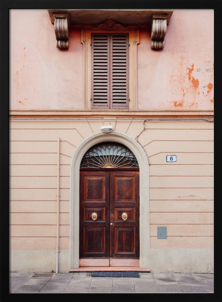 Bologna in Pink | Italien Reisefotografie | Poster