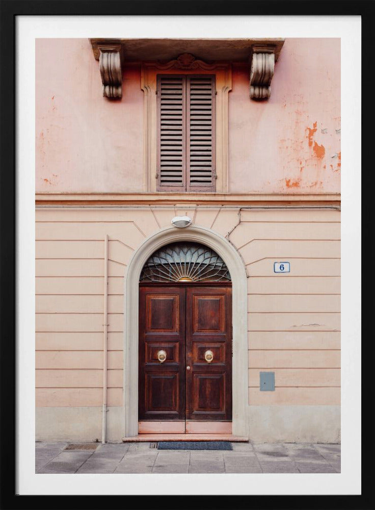 Bologna in Pink | Italien Reisefotografie | Poster