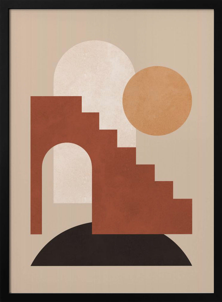 Geometrische Komposition 4 | Poster