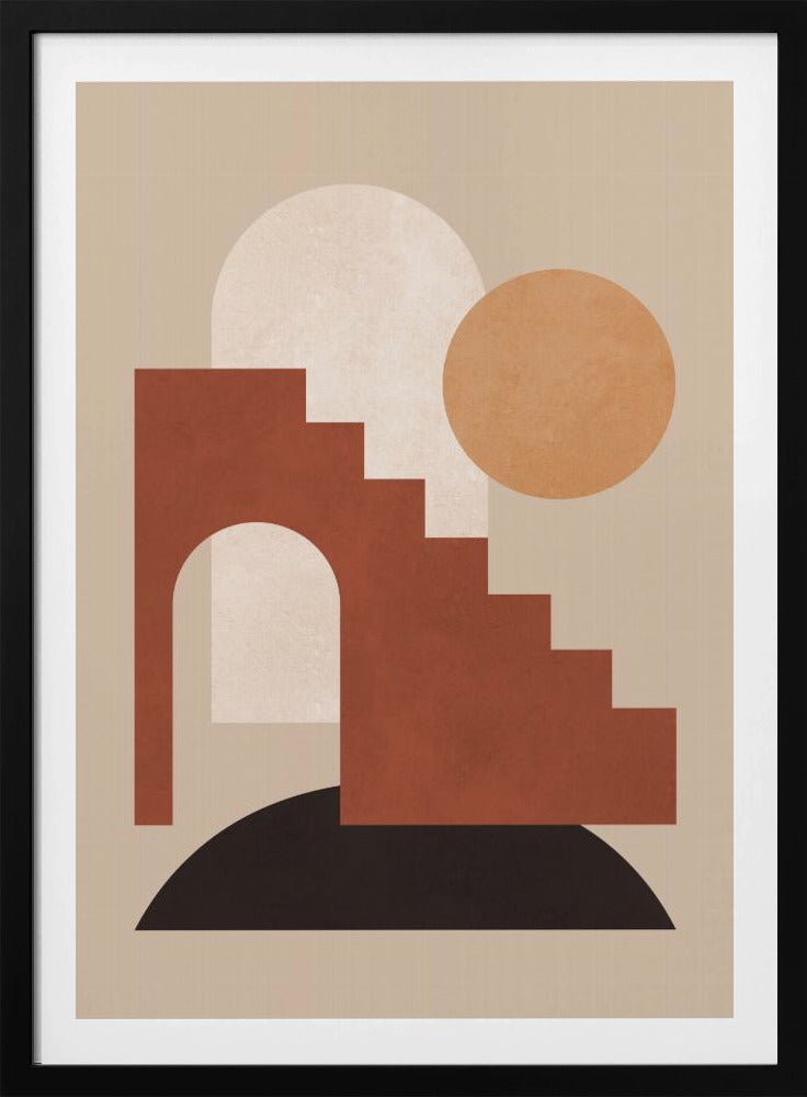 Geometrische Komposition 4 | Poster