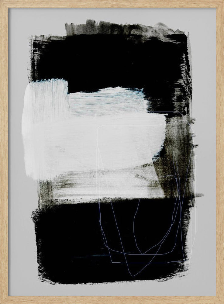 Abstrakte Pinselstriche 130 | Poster