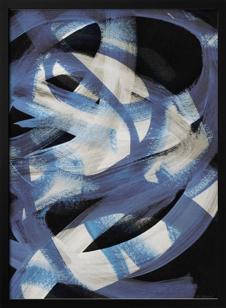Abstrakte Pinselstriche 128 | Poster
