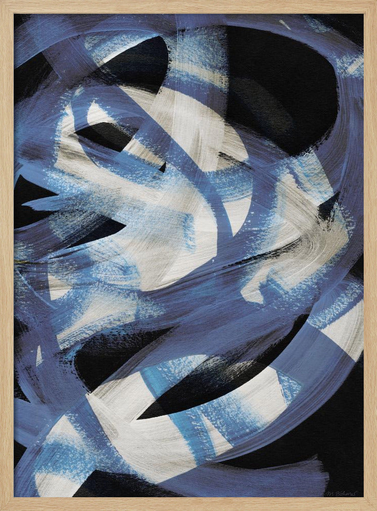 Abstrakte Pinselstriche 128 | Poster