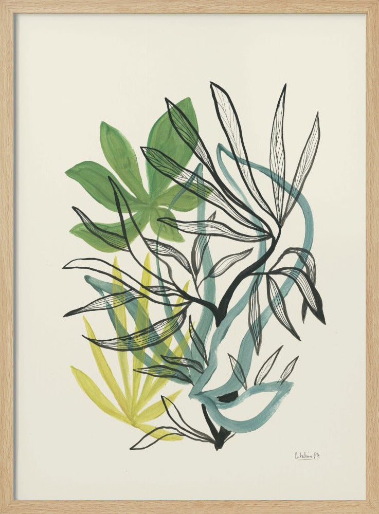 Laub Nr. 4 | Poster