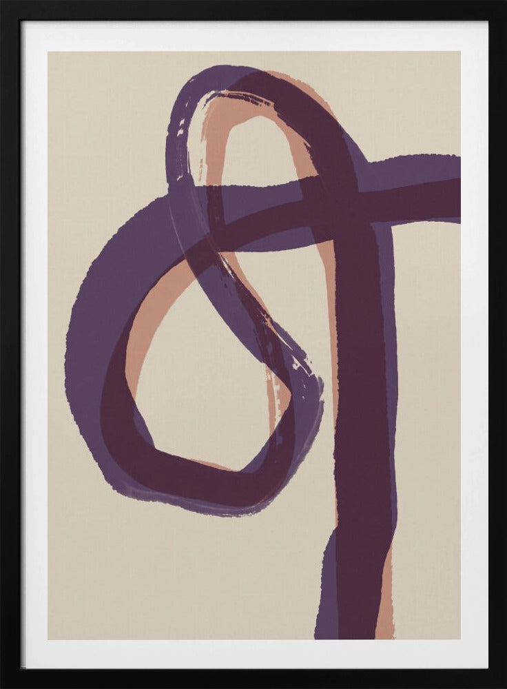 Geschwungene Abstraktionen | Poster
