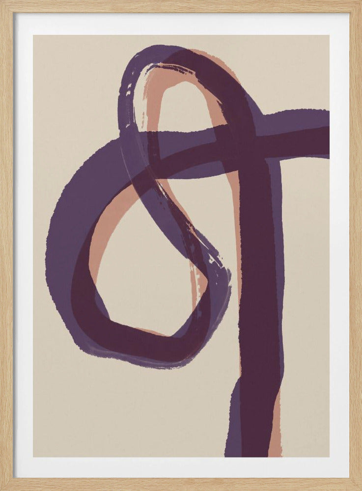 Geschwungene Abstraktionen | Poster