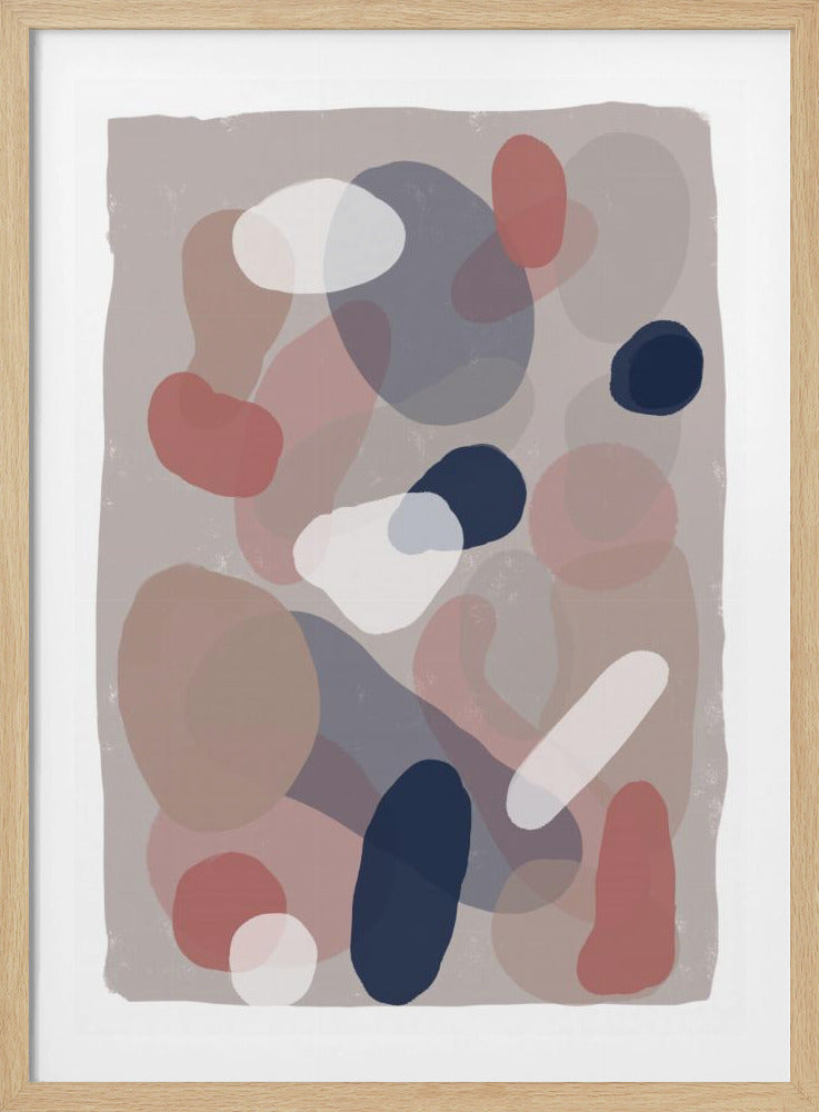 Abstrakte Kieselsteine 2 | Poster