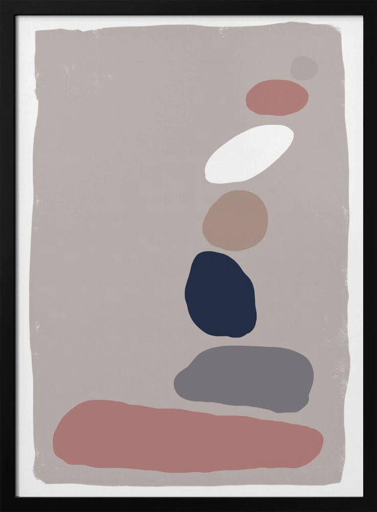 Abstrakte Kieselsteine | Poster