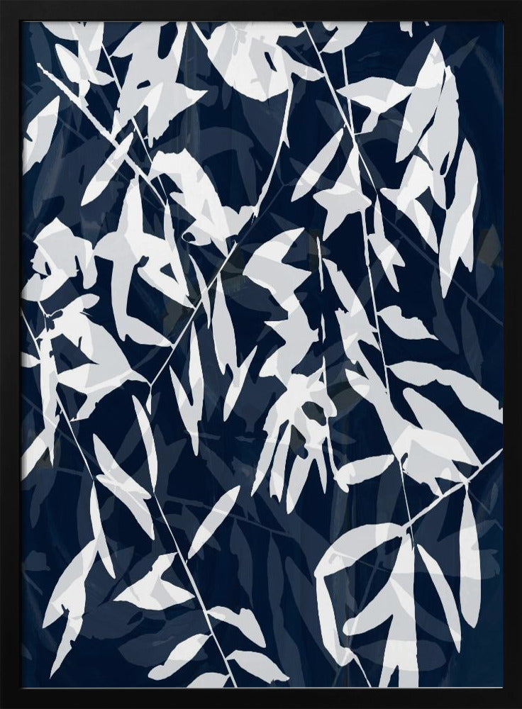 Marineweißer Bambus 2 | Poster