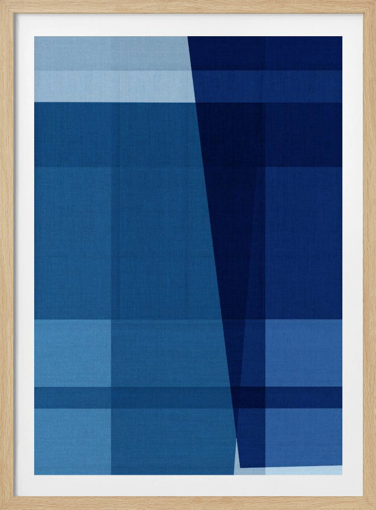 Gewebtes Marineblaues Jam 3 | Poster