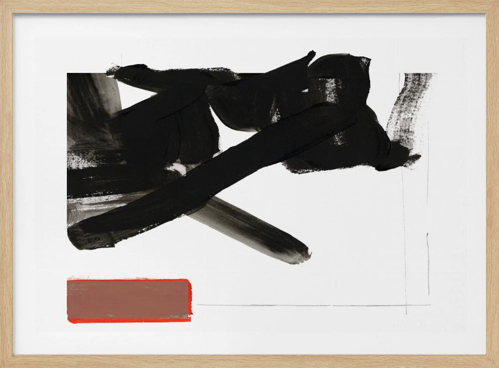 Schwarzer Zen 3 | Poster