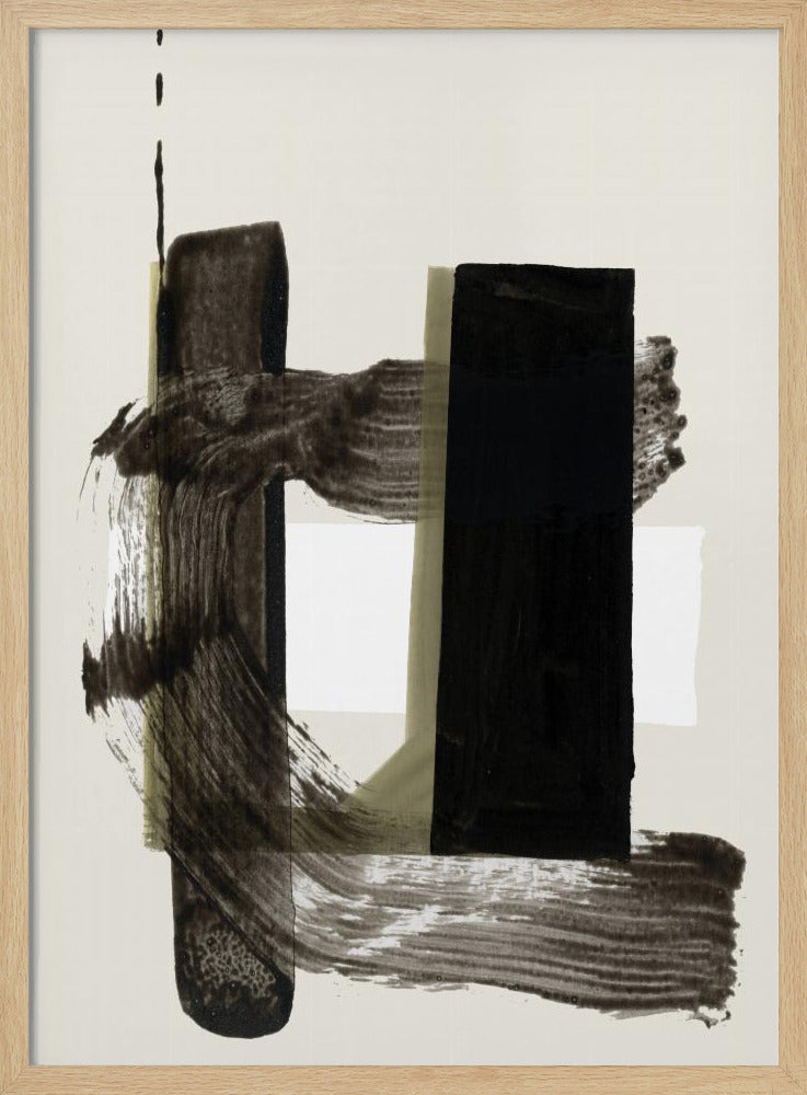 Zen-Pinselstrich 3 | Poster
