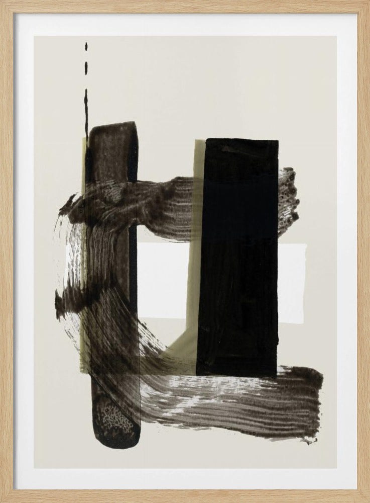 Zen-Pinselstrich 3 | Poster
