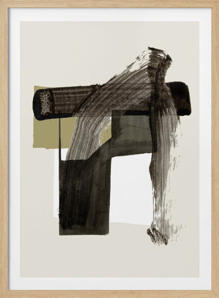 Zen-Pinselstrich 2 | Poster