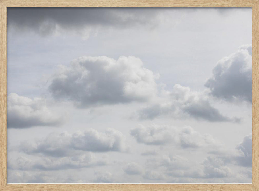 Zarte Wolken | Poster