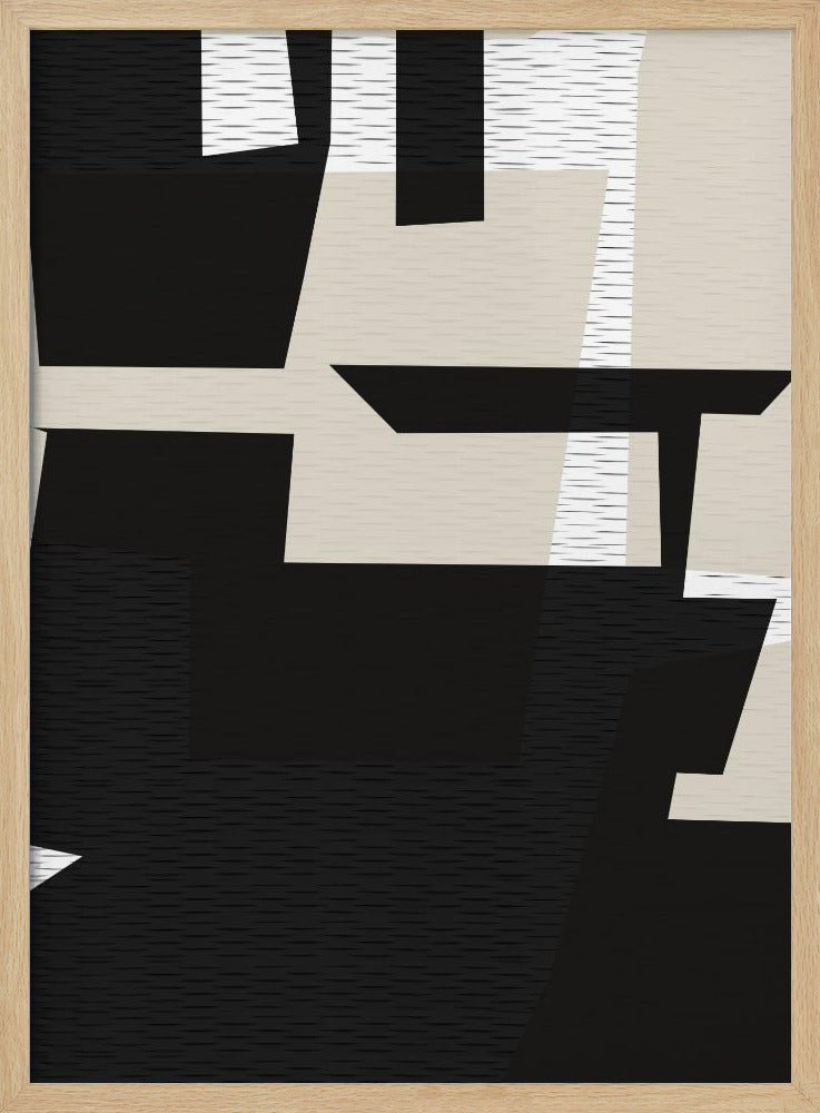 Minimalistisches gewebtes Textil 1 | Poster