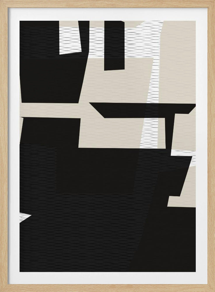 Minimalistisches gewebtes Textil 1 | Poster