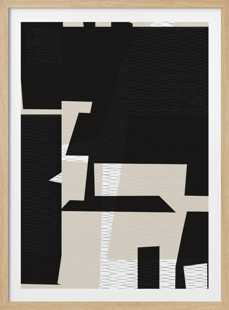Minimalistisches gewebtes Textil 3 | Poster