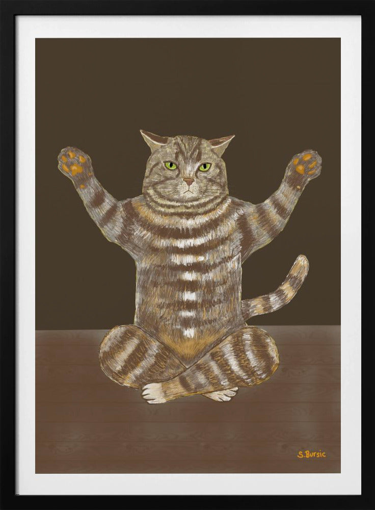 Yoga-Katze | Poster