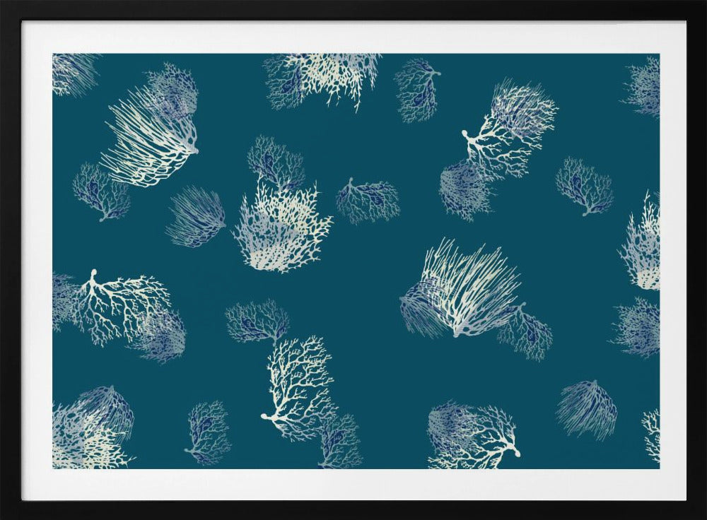 Blue Coral Mix | Poster