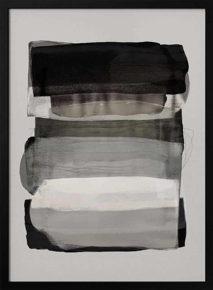 Abstract Brush Strokes 79 | Poster