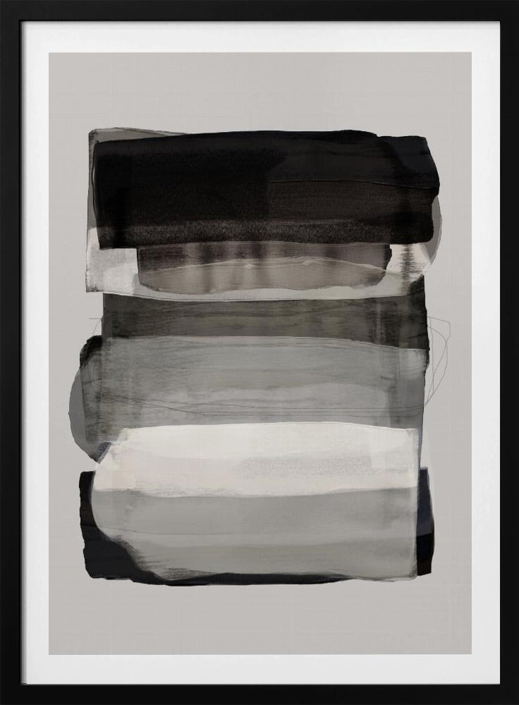 Abstract Brush Strokes 79 | Poster