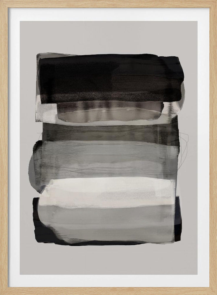 Abstract Brush Strokes 79 | Poster