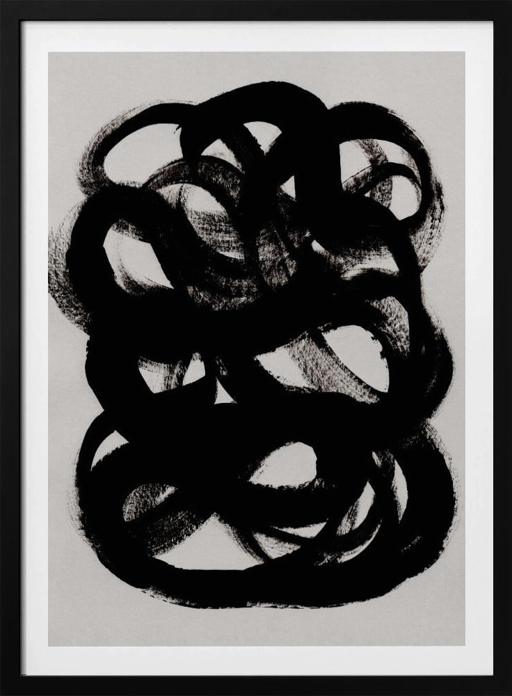 Abstract Brush Strokes 84 | Poster