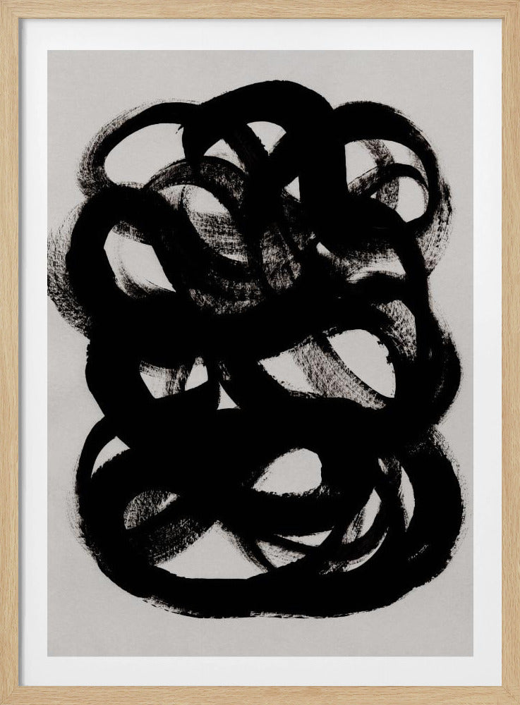 Abstract Brush Strokes 84 | Poster