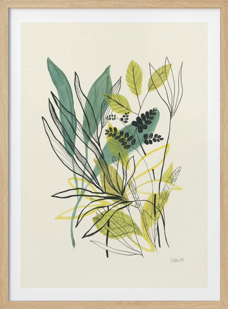 Laub Nr. 2 | Poster