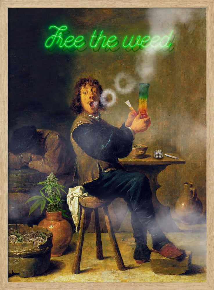 Befreie das Gras | Poster