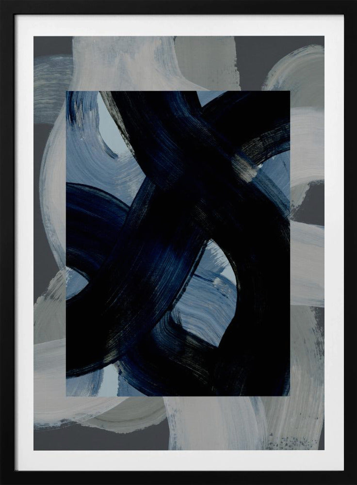 Abstrakte Pinselstriche 150x | Poster
