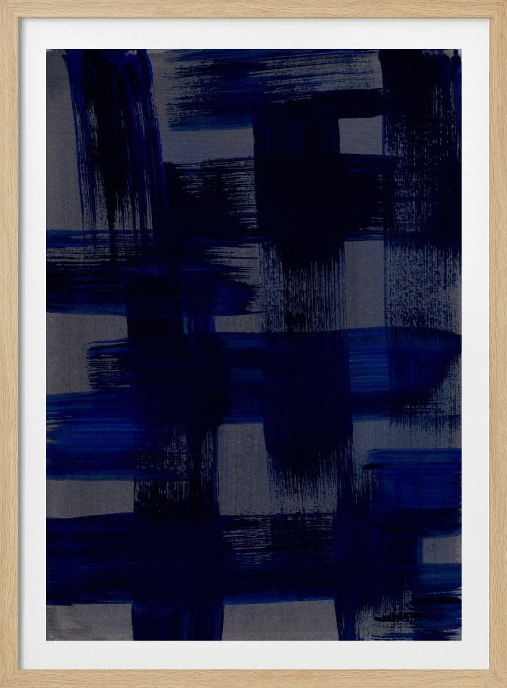 Abstrakte Pinselstriche 128 | Poster
